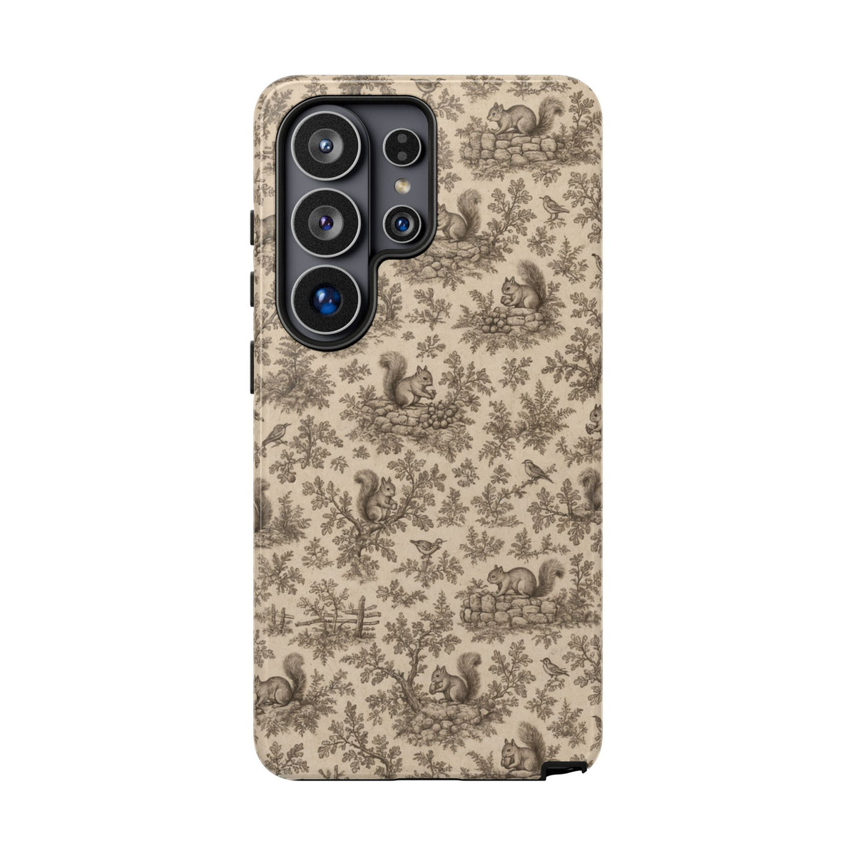 Squirrel Toile Tough Case