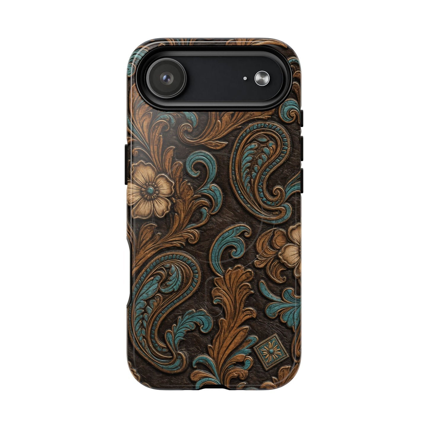 Tooled Paisley Magnetic Case
