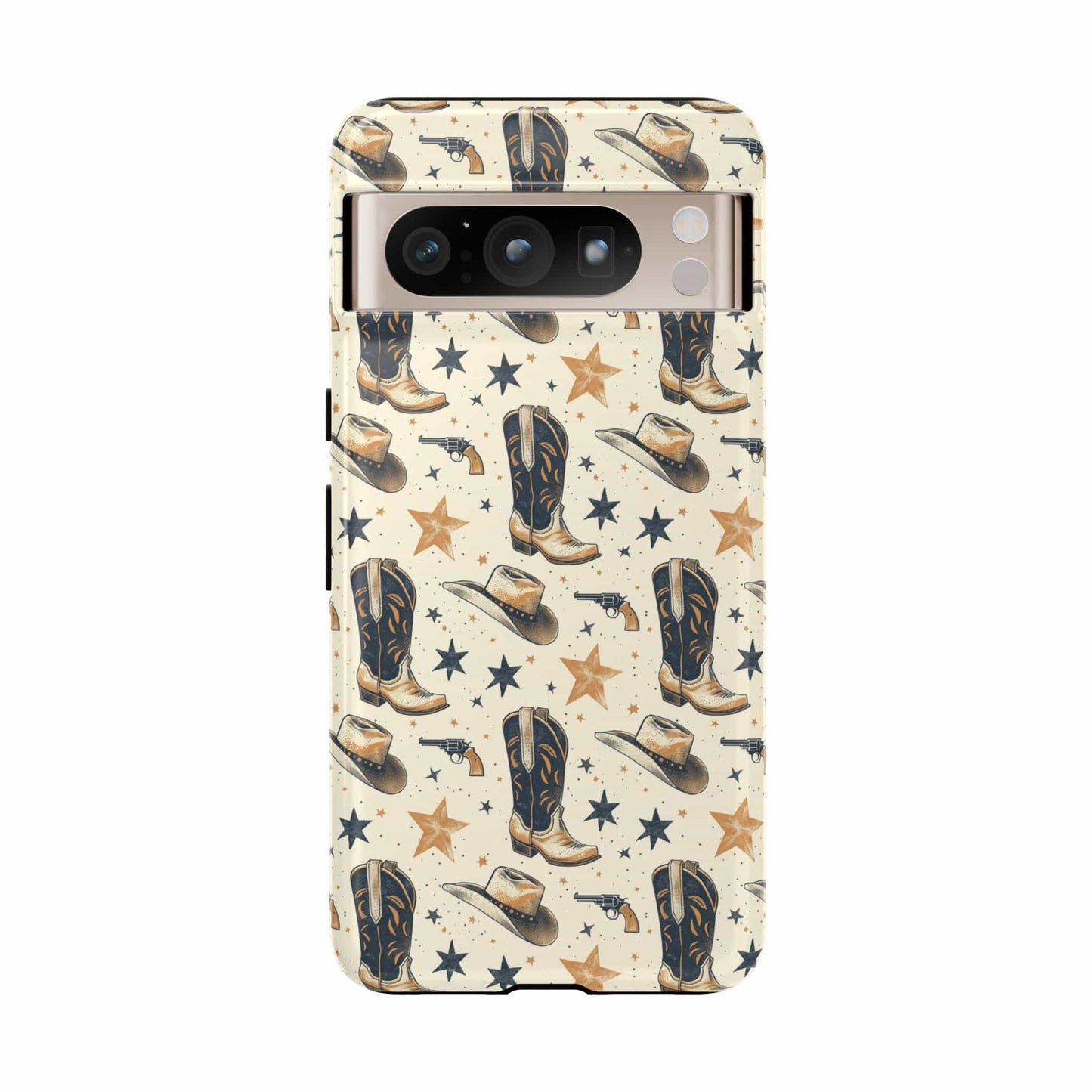 Black Gold Boots Phone Case