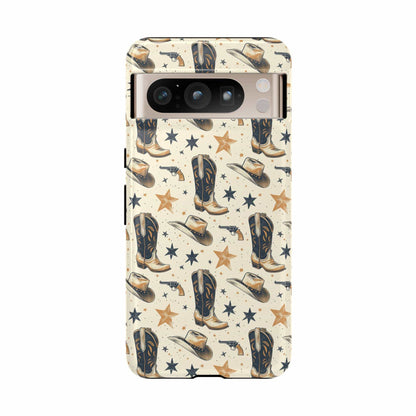 Black Gold Boots Phone Case
