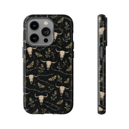 Bull Skull Barbwire Tough Case