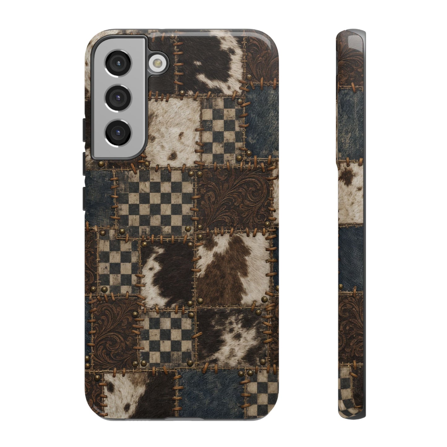 Tooled Patchwork Tough Case