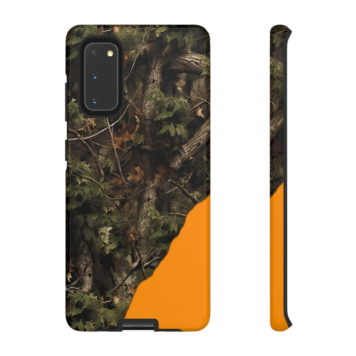Torn Camo Orange Tough Case