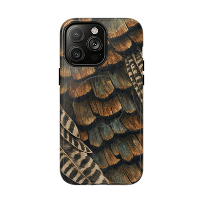 Turkey Feathers Magnetic Case