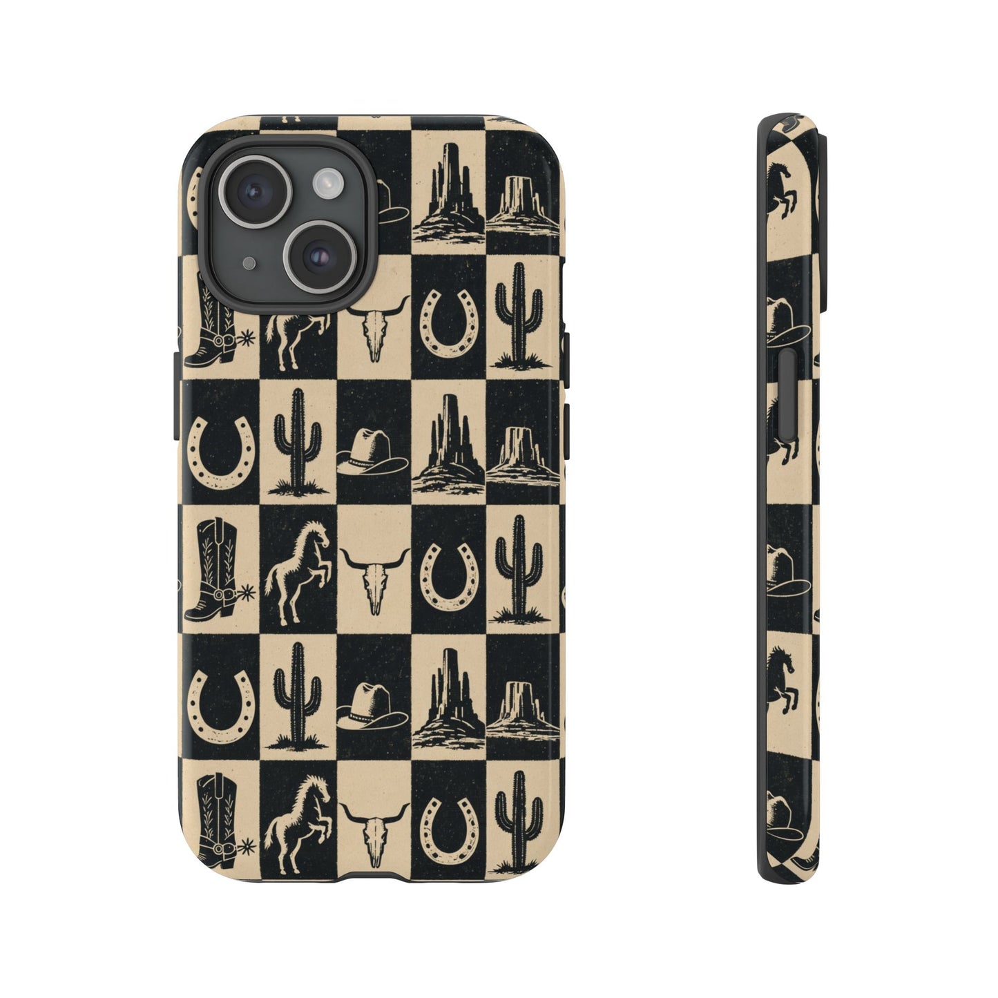 Western Checkerboard Tough Case