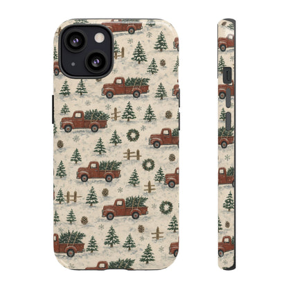 Red Truck Tree Farm Tough Case
