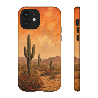 Sunset Cacti Tough Case