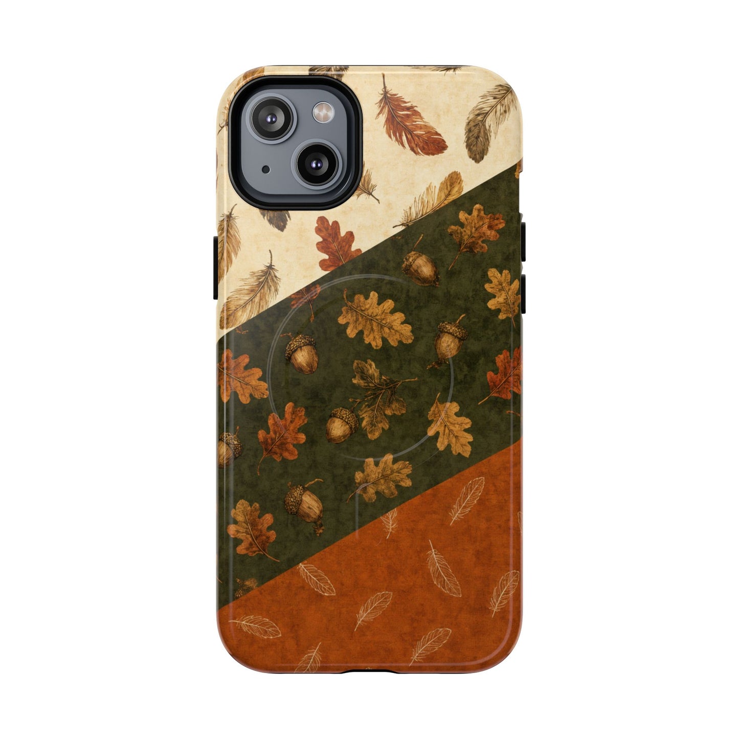 Autumn Feather Swaths Magnetic Case
