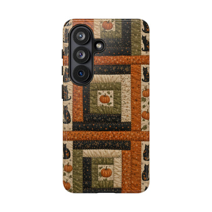 Halloween Quilt Tough Case