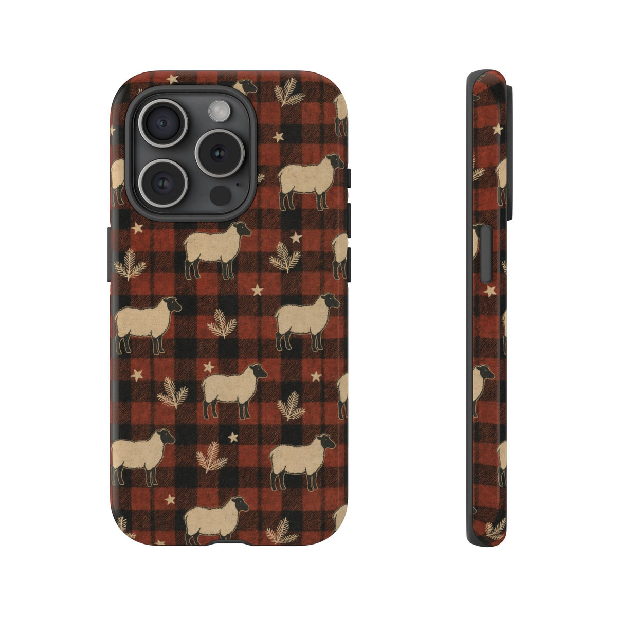 Plaid Sheep Tough Case