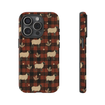 Plaid Sheep Tough Case