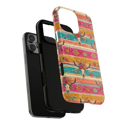 Serape Skull Magnetic Case