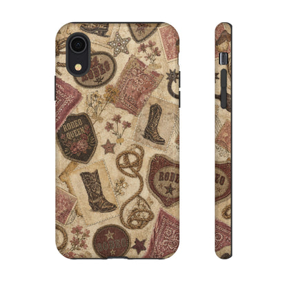 Cowgirl Collage Tough Case