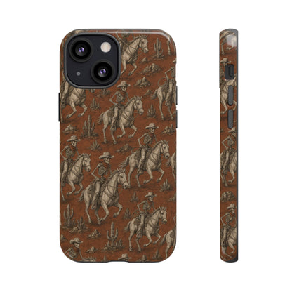 Skeleton Cowboy Ride Tough Case