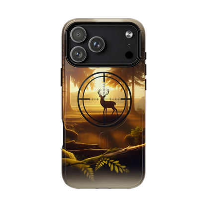 Golden Crosshairs Deer Magnetic Case