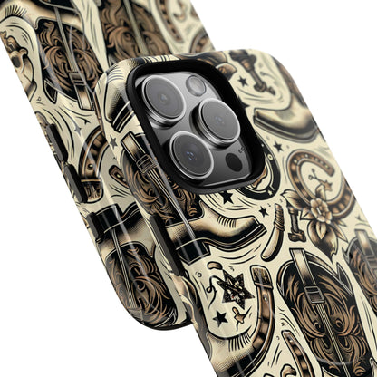 Skulls Boots Horseshoes Magnetic Case