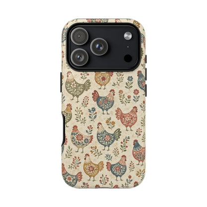 Calico Hens Tough Case