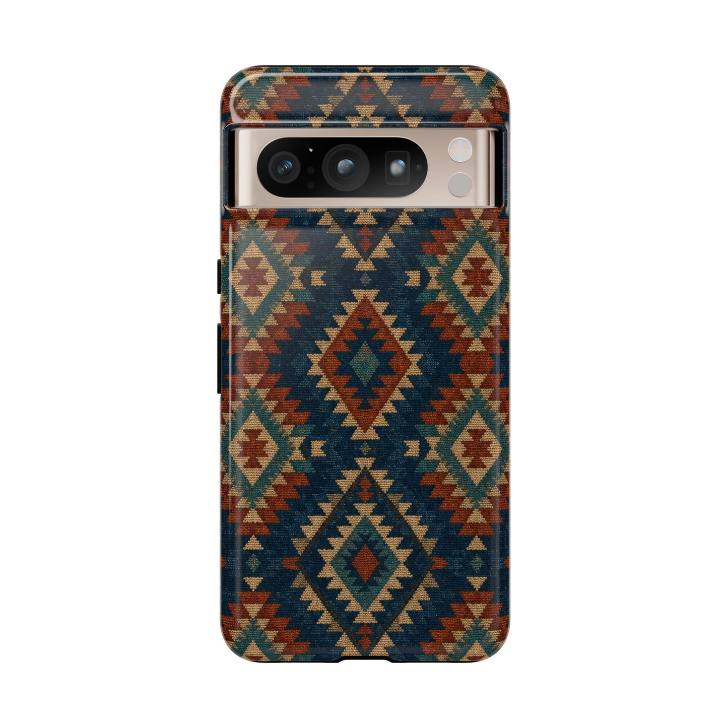 Navy Aztec Tough Case
