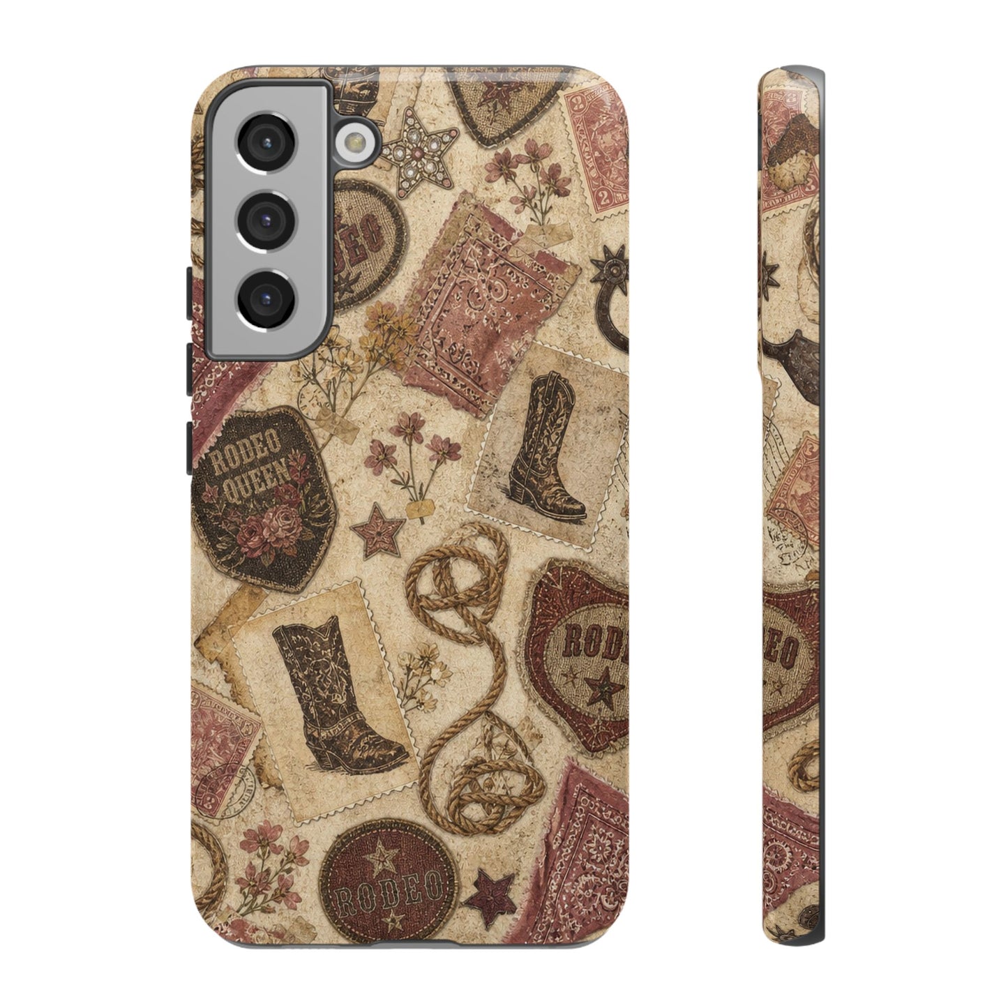 Cowgirl Collage Tough Case