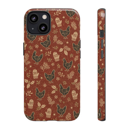 Christmas Hens Tough Case