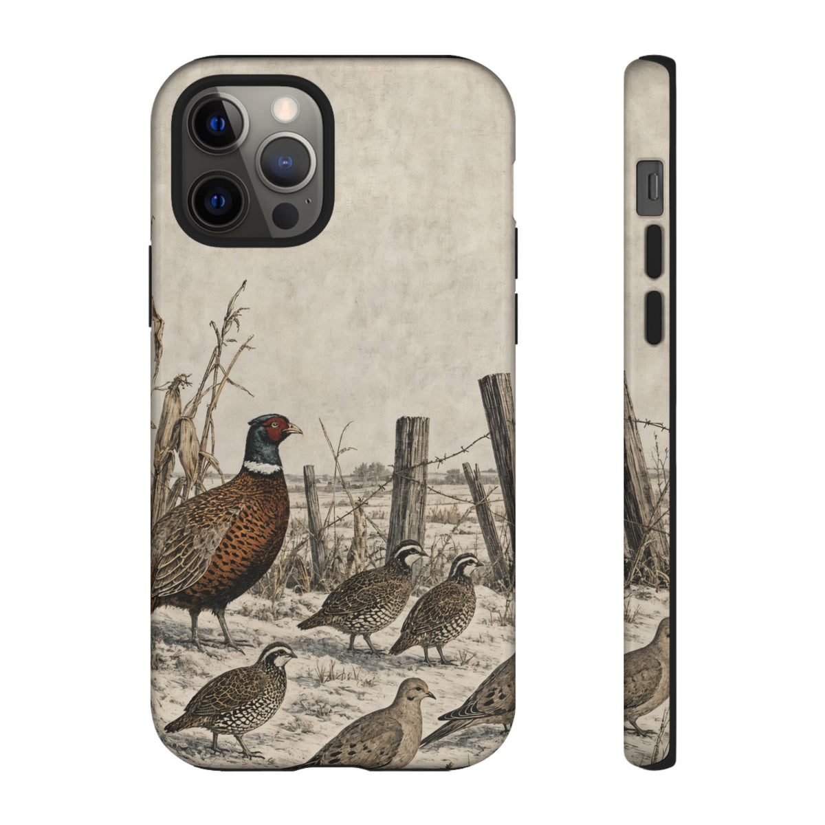 Winter Fencerow Tough Case
