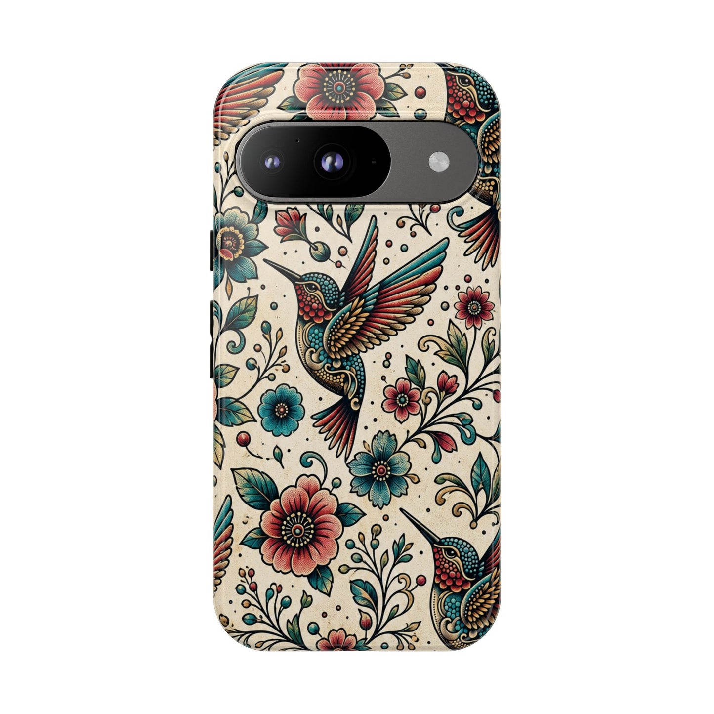 Retro Hummingbird Tough Case