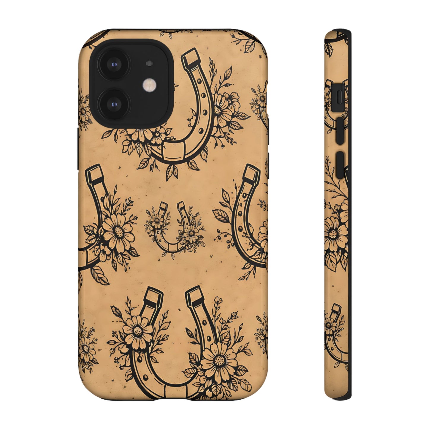 Floral Horseshoes Tough Case