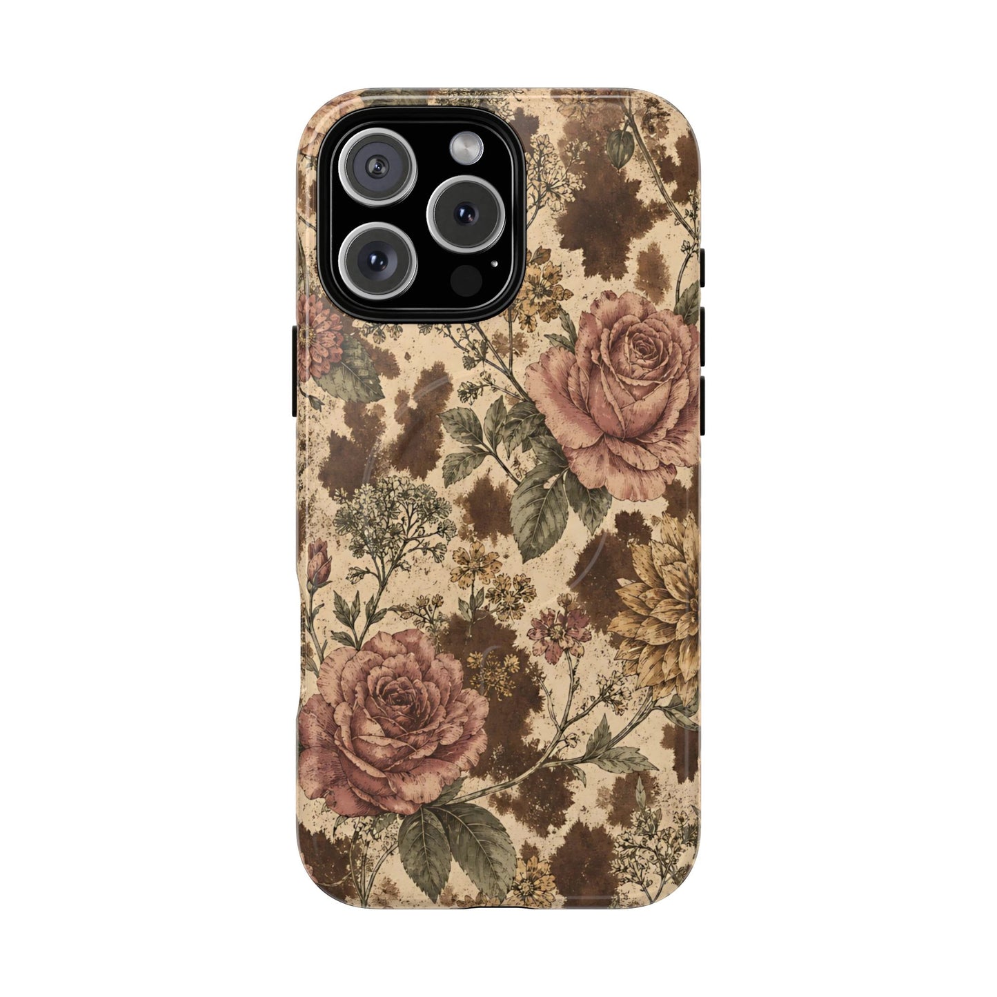 Cowhide Garden Magnetic Case