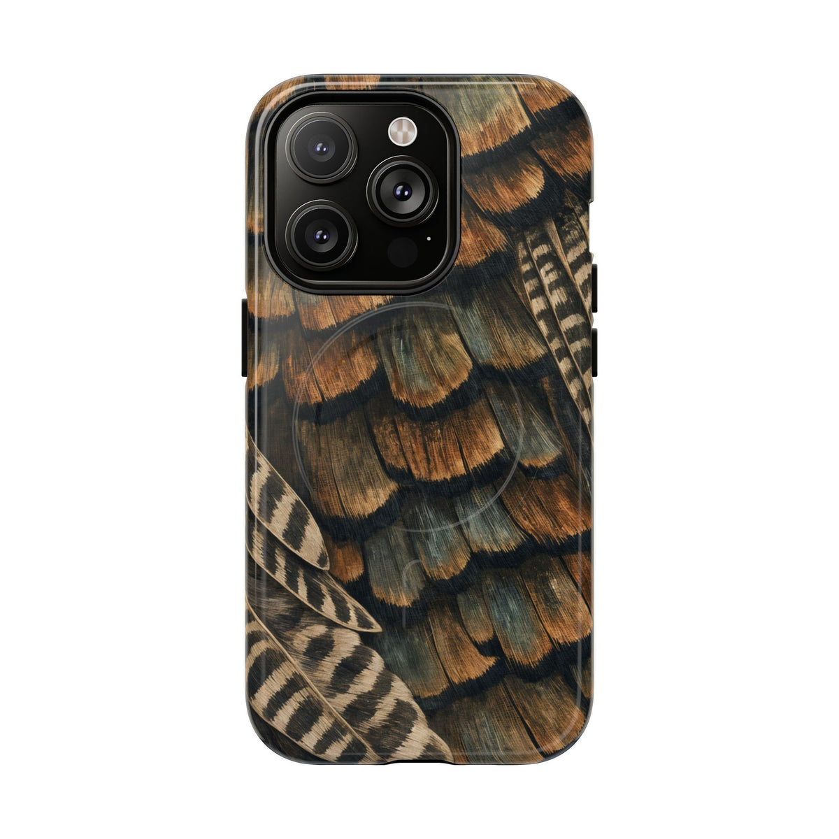 Turkey Feathers Magnetic Case