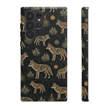 Moonlit Coyote Tough Case