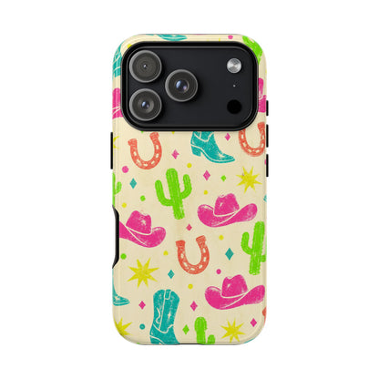 Neon Stamp Tough Case