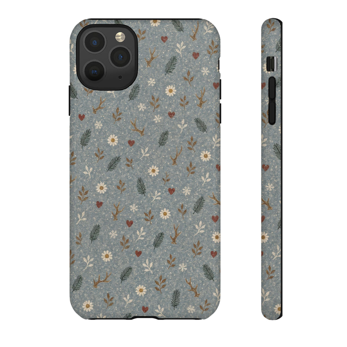 Antler Daisies Snow Tough Case