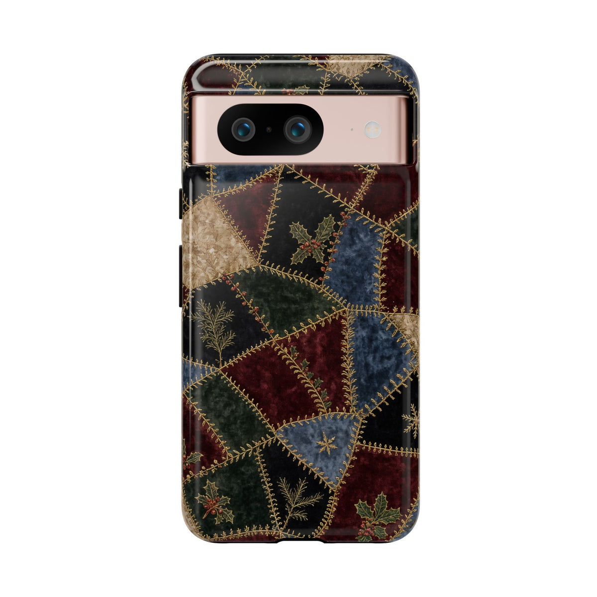 Winter Crazy Quilt Tough Case