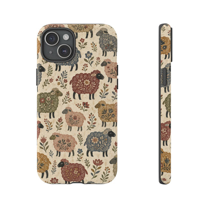 Folk Sheep Tough Case