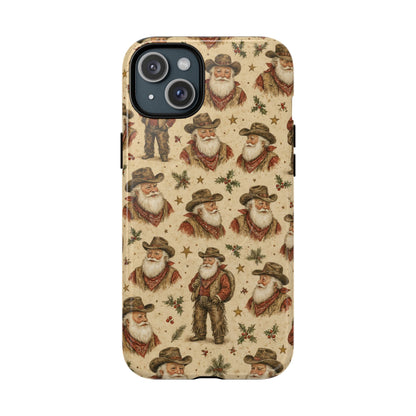 Cowboy Santa Portraits Magnetic Case