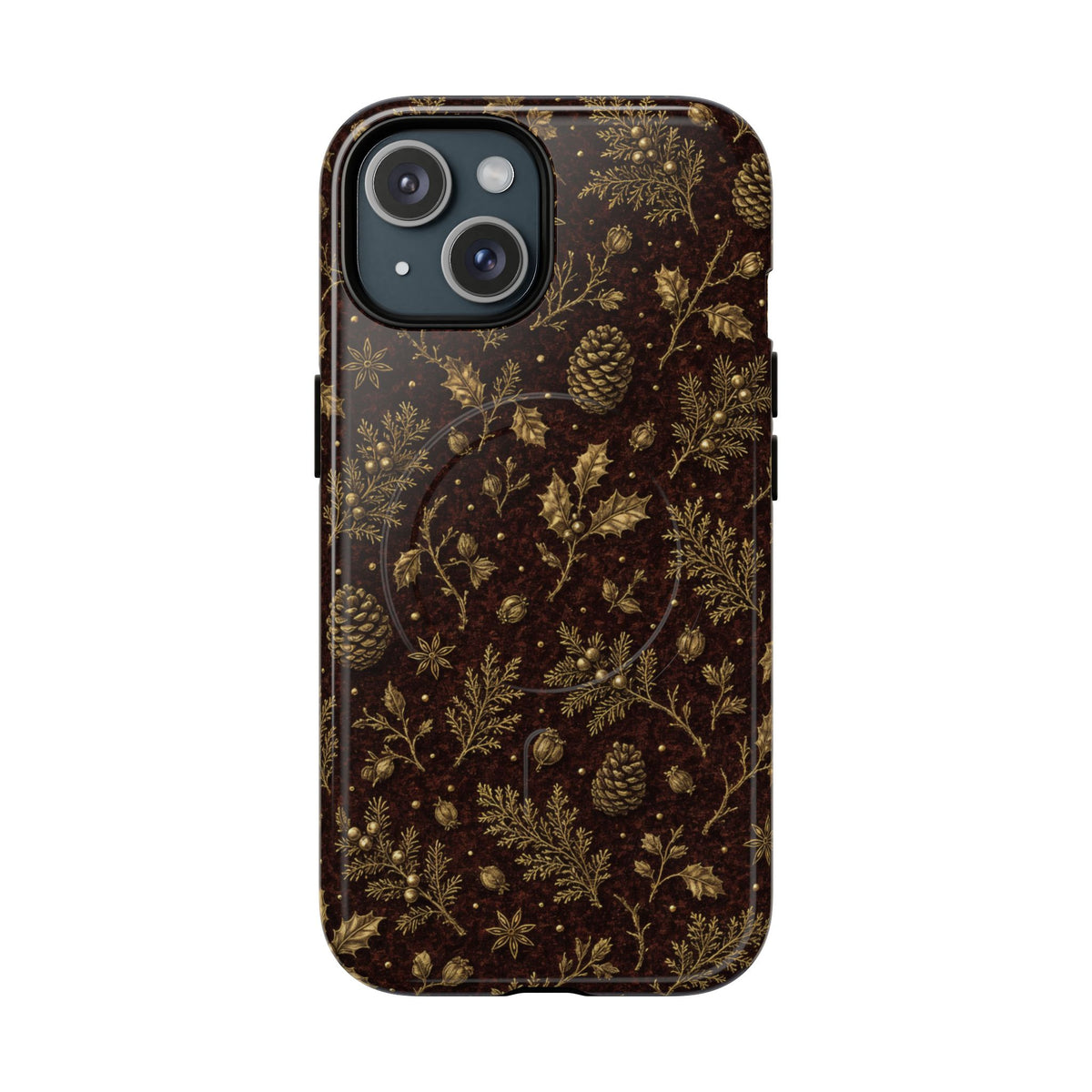 Brass Winter Botanicals Magnetic Case