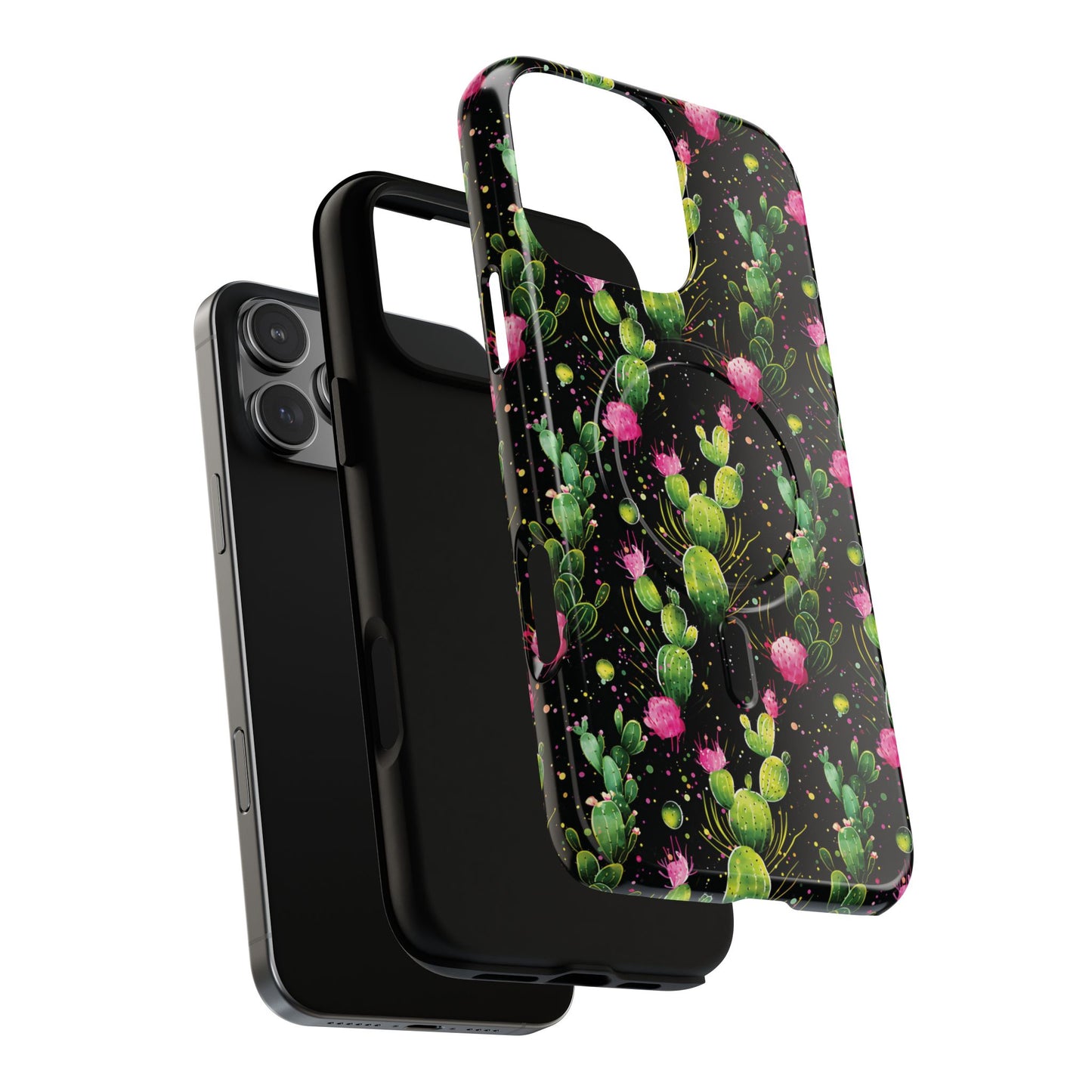 Neon Cactus Magnetic Case