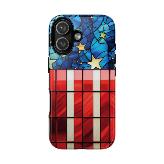 Stars Stripes Patriotic Tough Phone Case