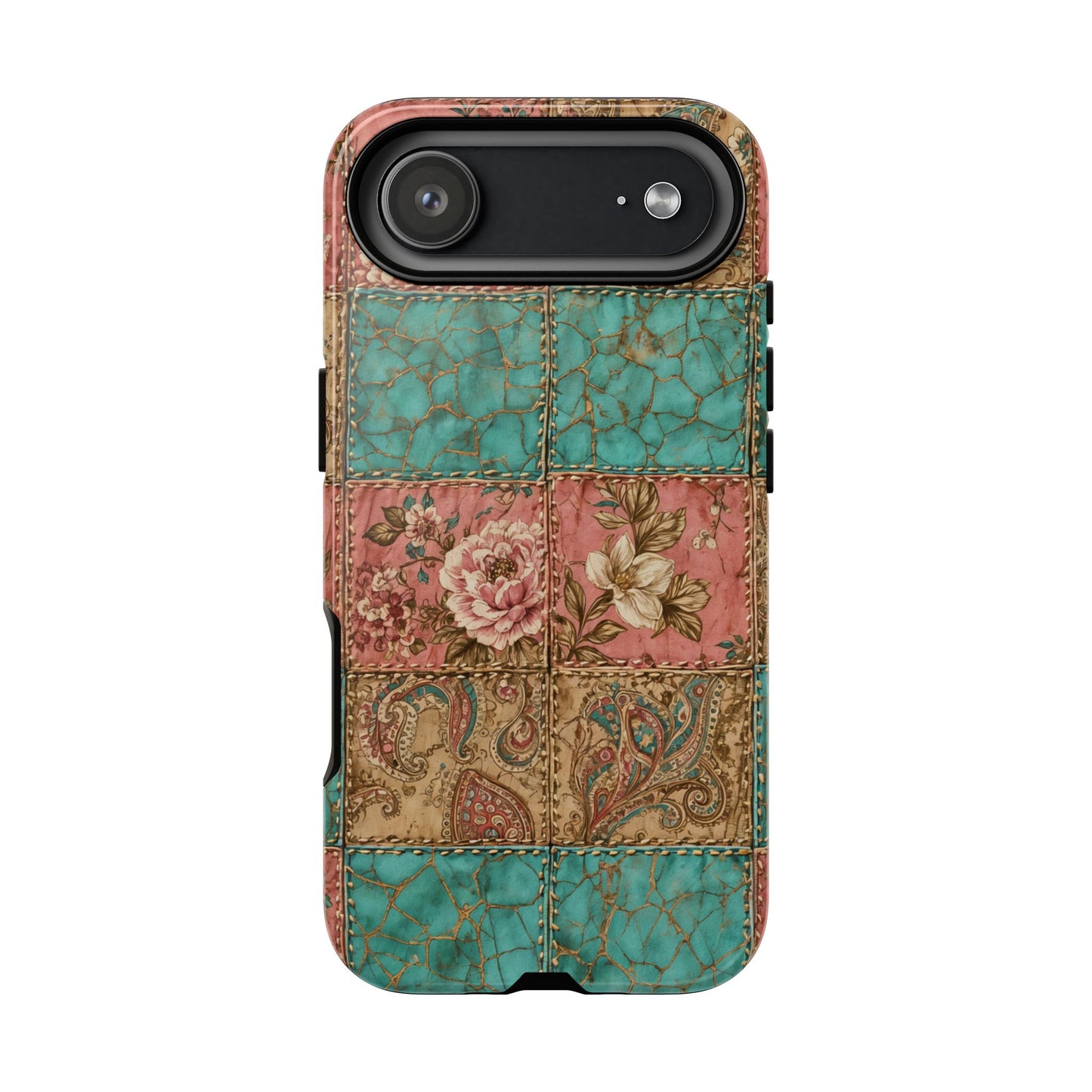 Turquoise Paisley Tough Case