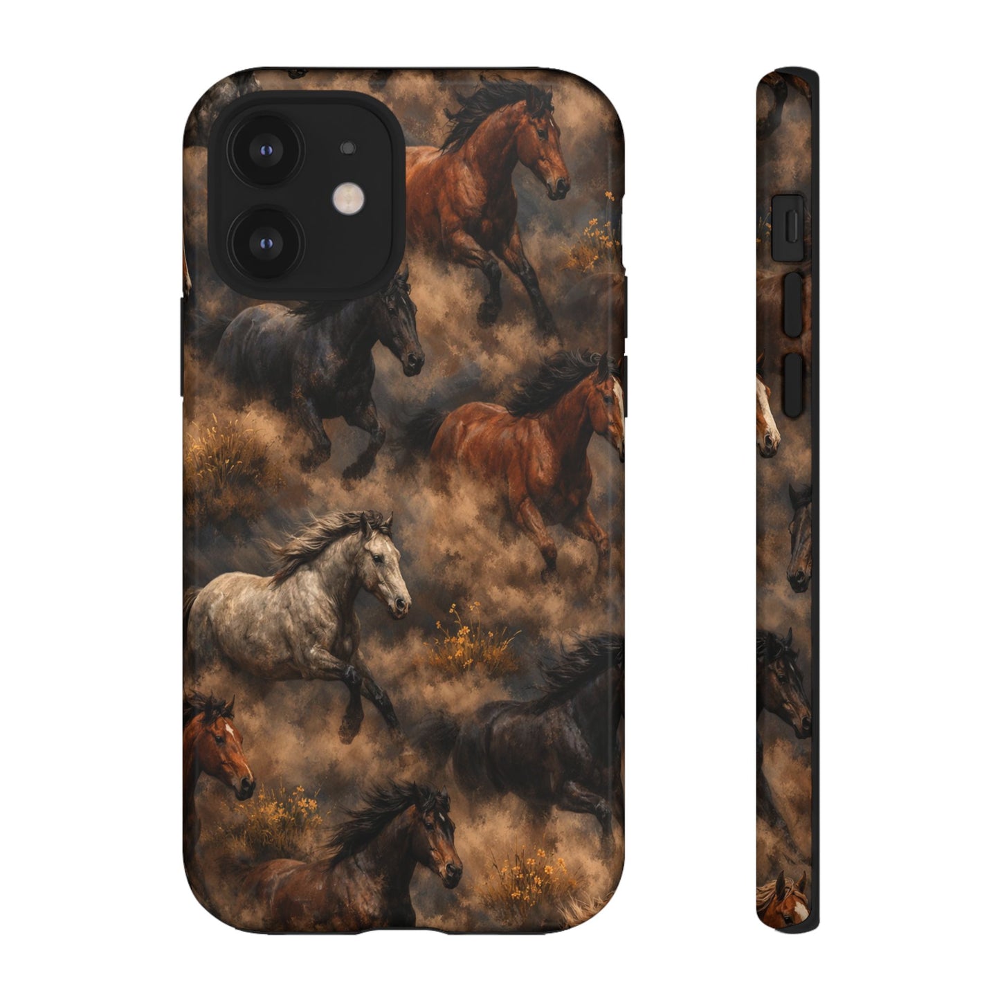 Running Horses Tough Case