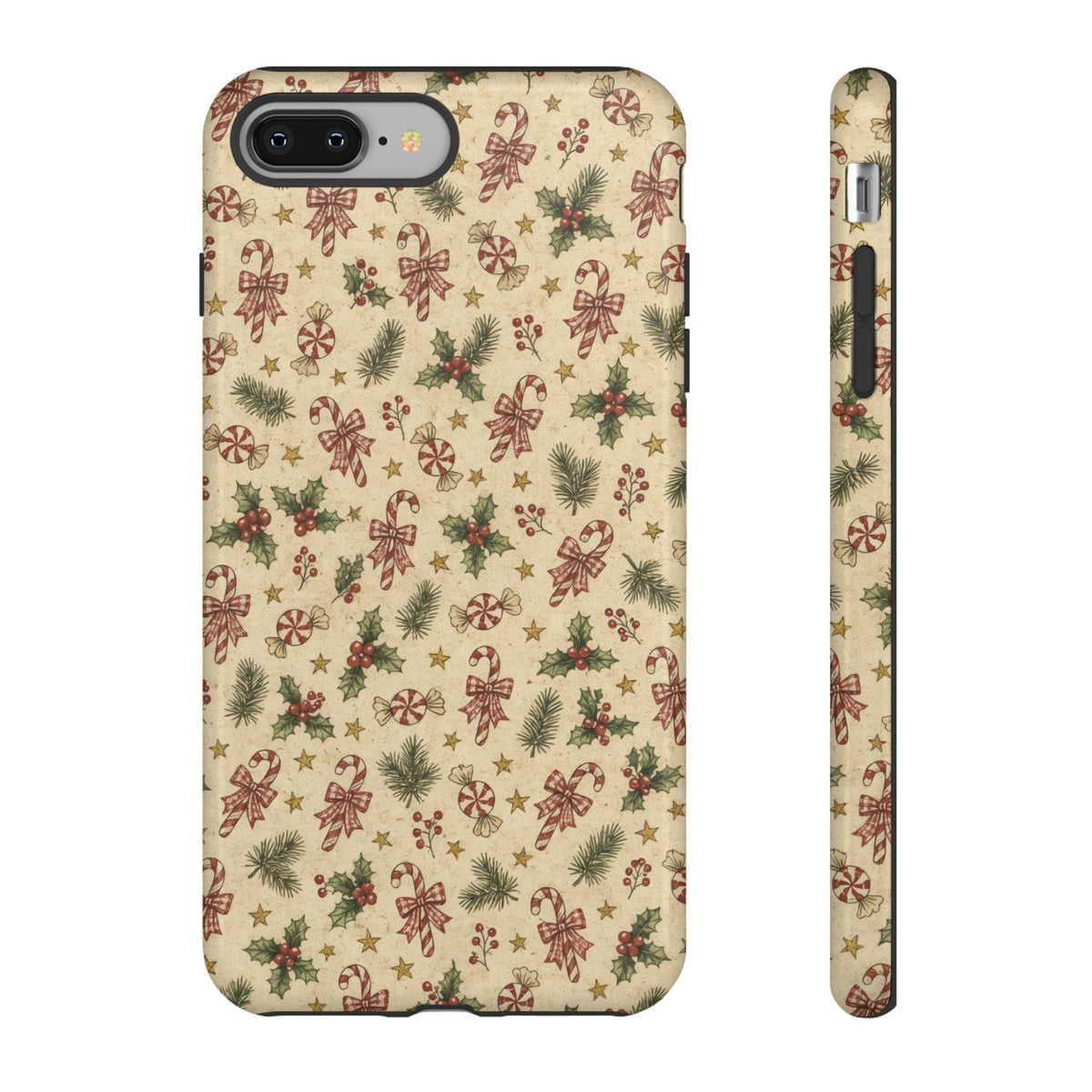 Candy Cane Gingham Tough Case