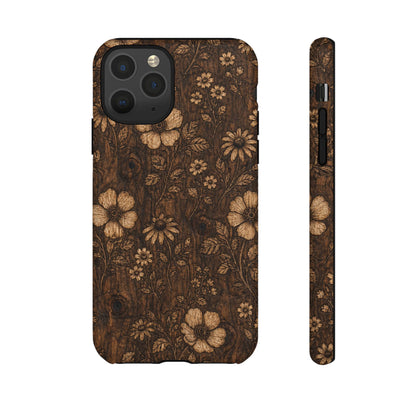 Floral Bark Tough Case