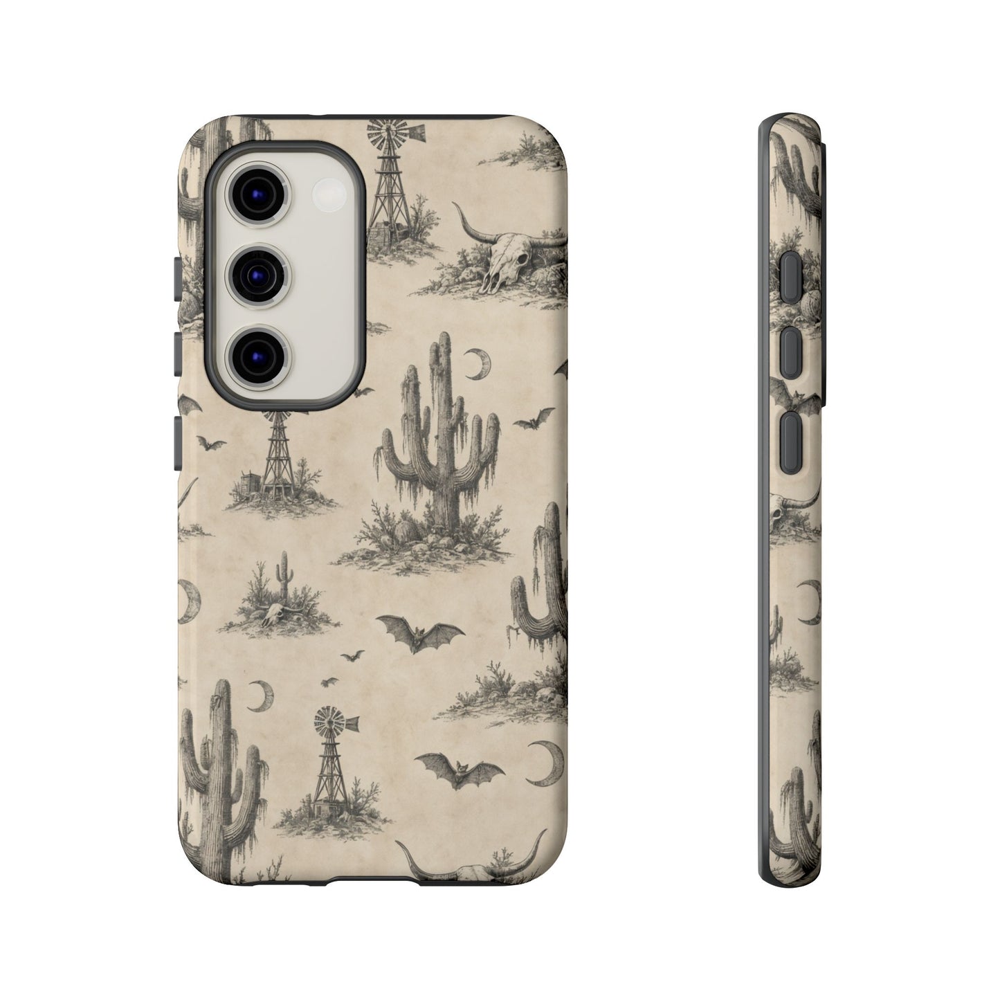 Spooky Desert Toile Tough Case