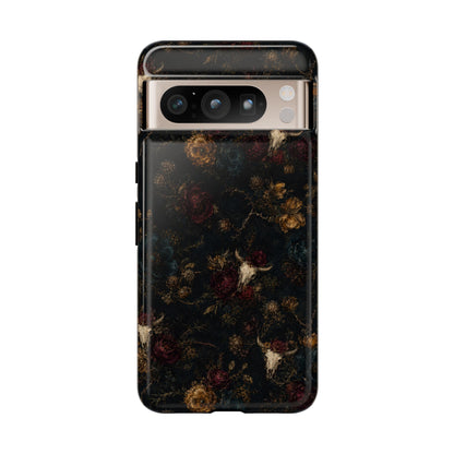 Bull Skull Bloom Tough Case