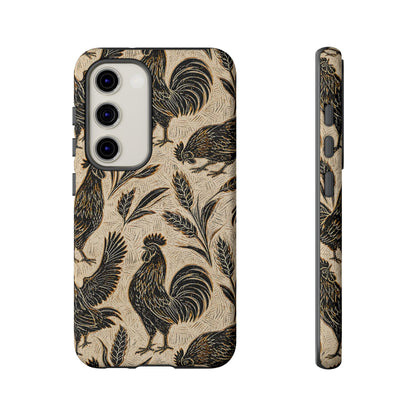 Carved Rooster Tough Case