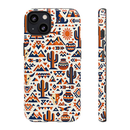 Southwest Tribal Orange Tough Case