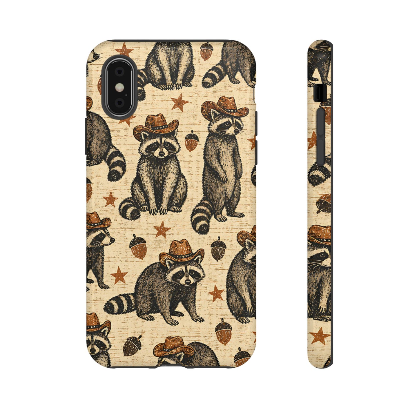 Retro Raccoon Tough Case