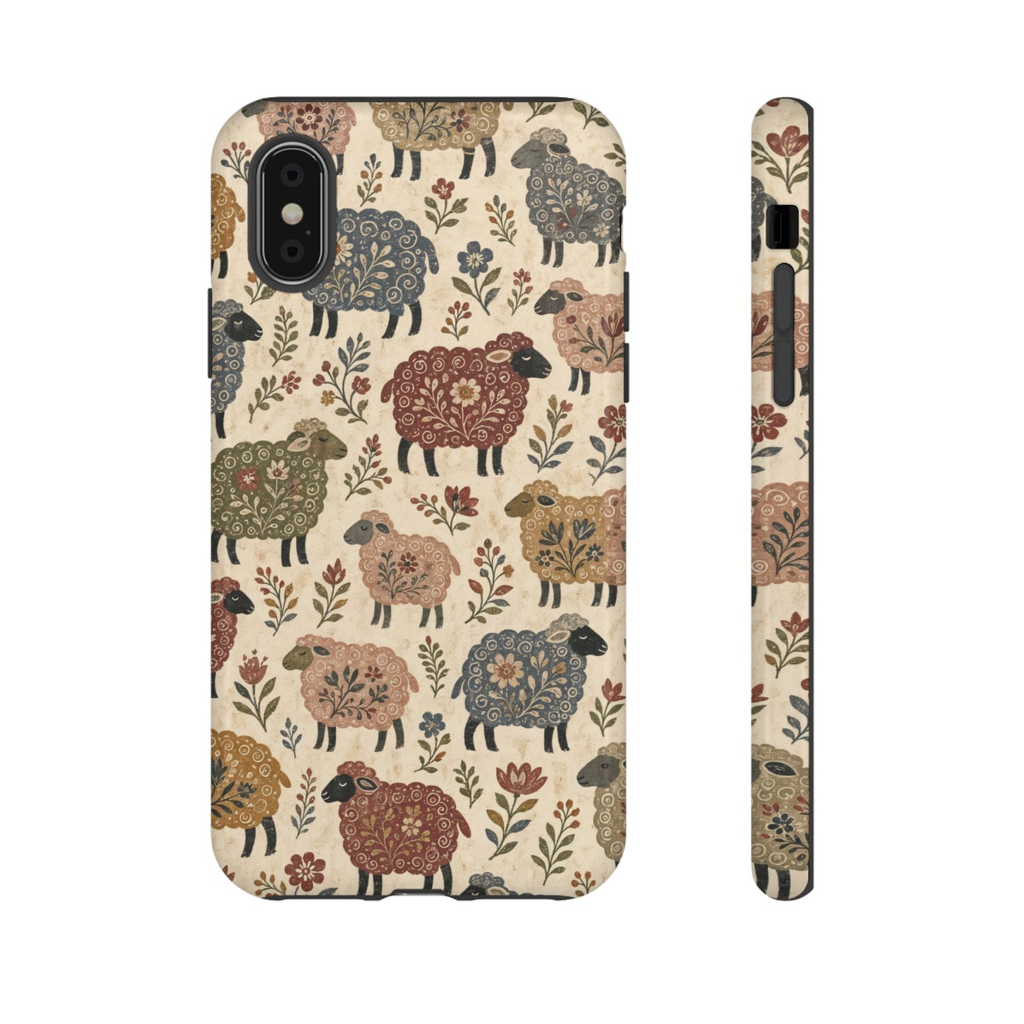 Folk Sheep Tough Case