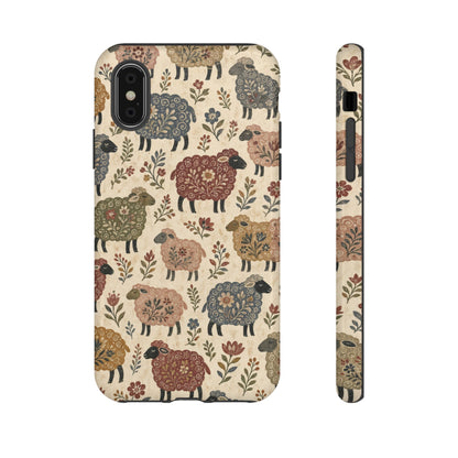 Folk Sheep Tough Case
