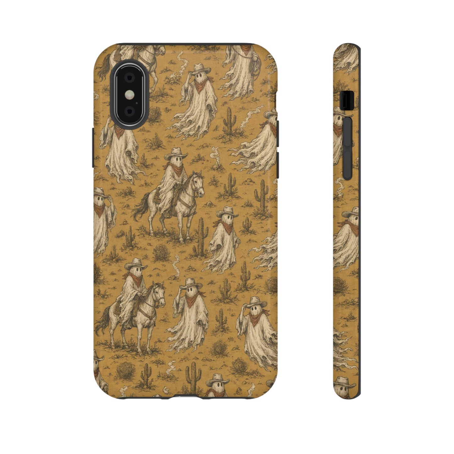 Ghost Cowboy Toile Tough Case